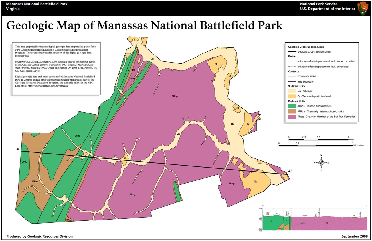 image of park gri geologic map