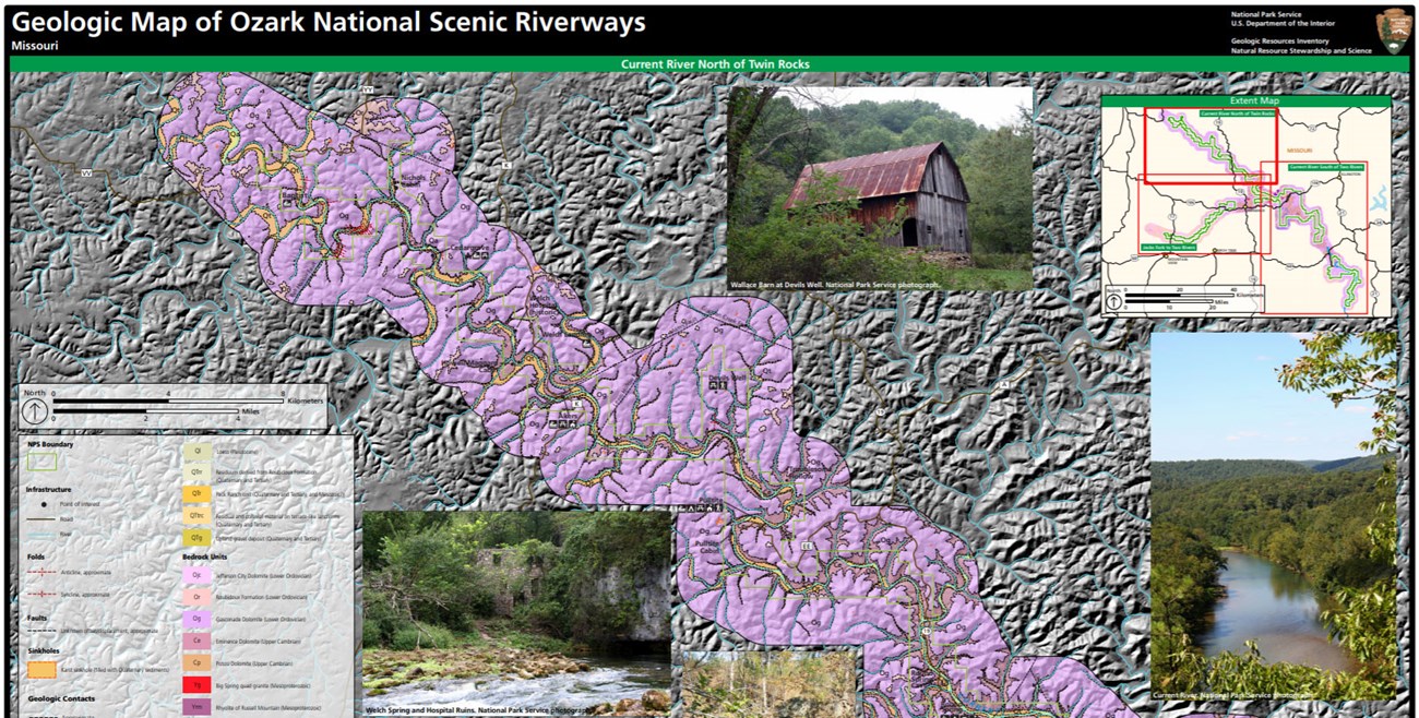 image of ozark gri geologic map