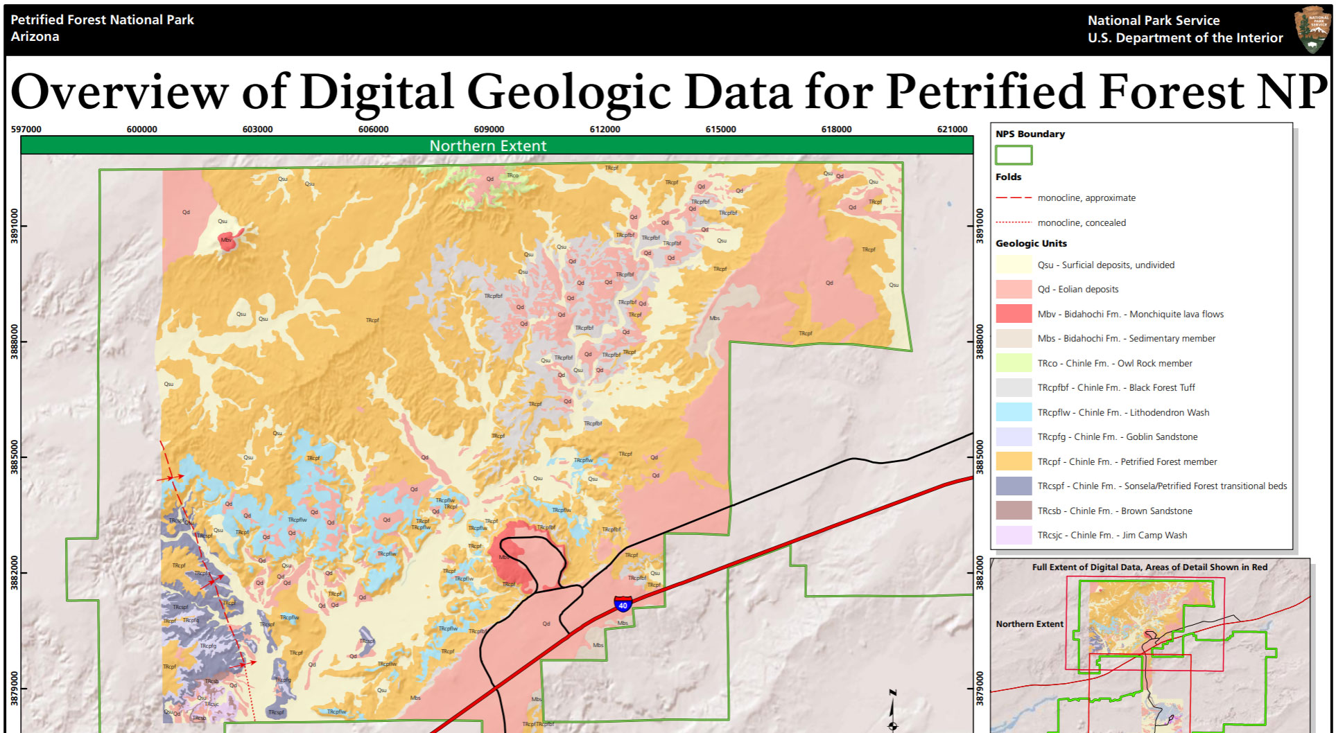 Nps Geodiversity Atlas Petrified Forest National Park Arizona