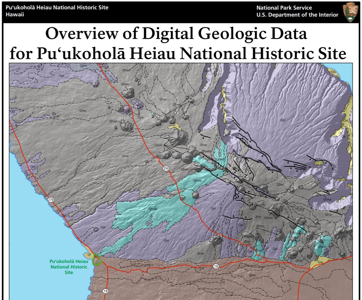 image of park gri geologic map