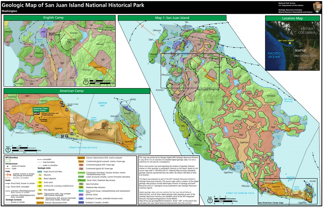 image of park gri geologic map