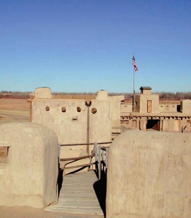 bent's old fort gri photo fort buildings