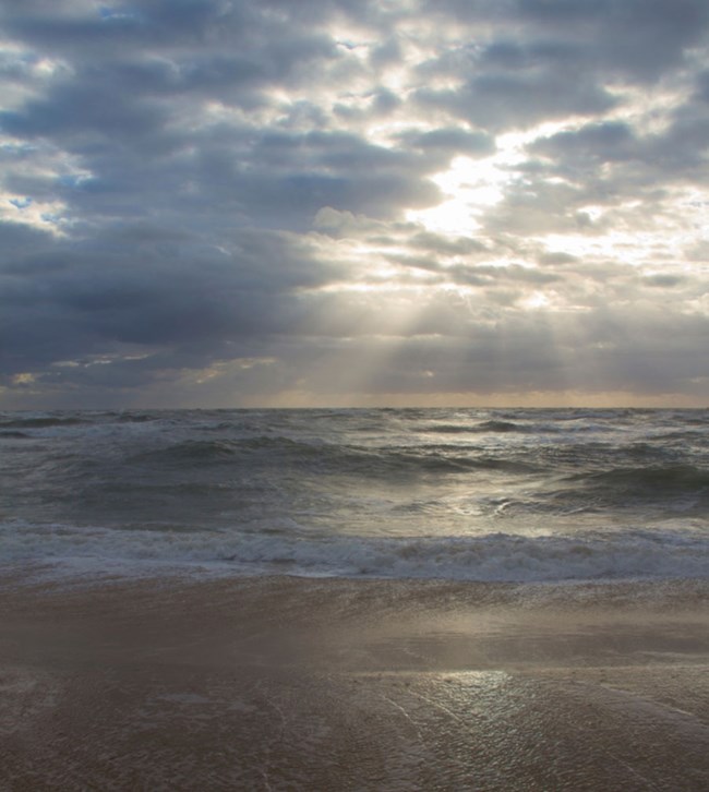 beach and waves