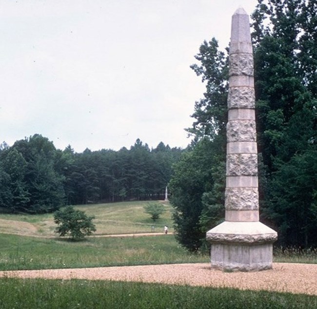 monument and park landscape