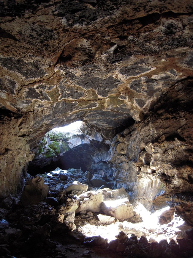 lava tube entrance