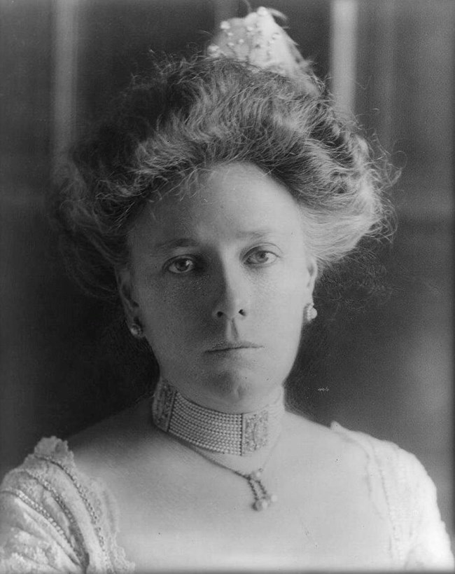 Helen Taft Photo of first lady Helen Taft.