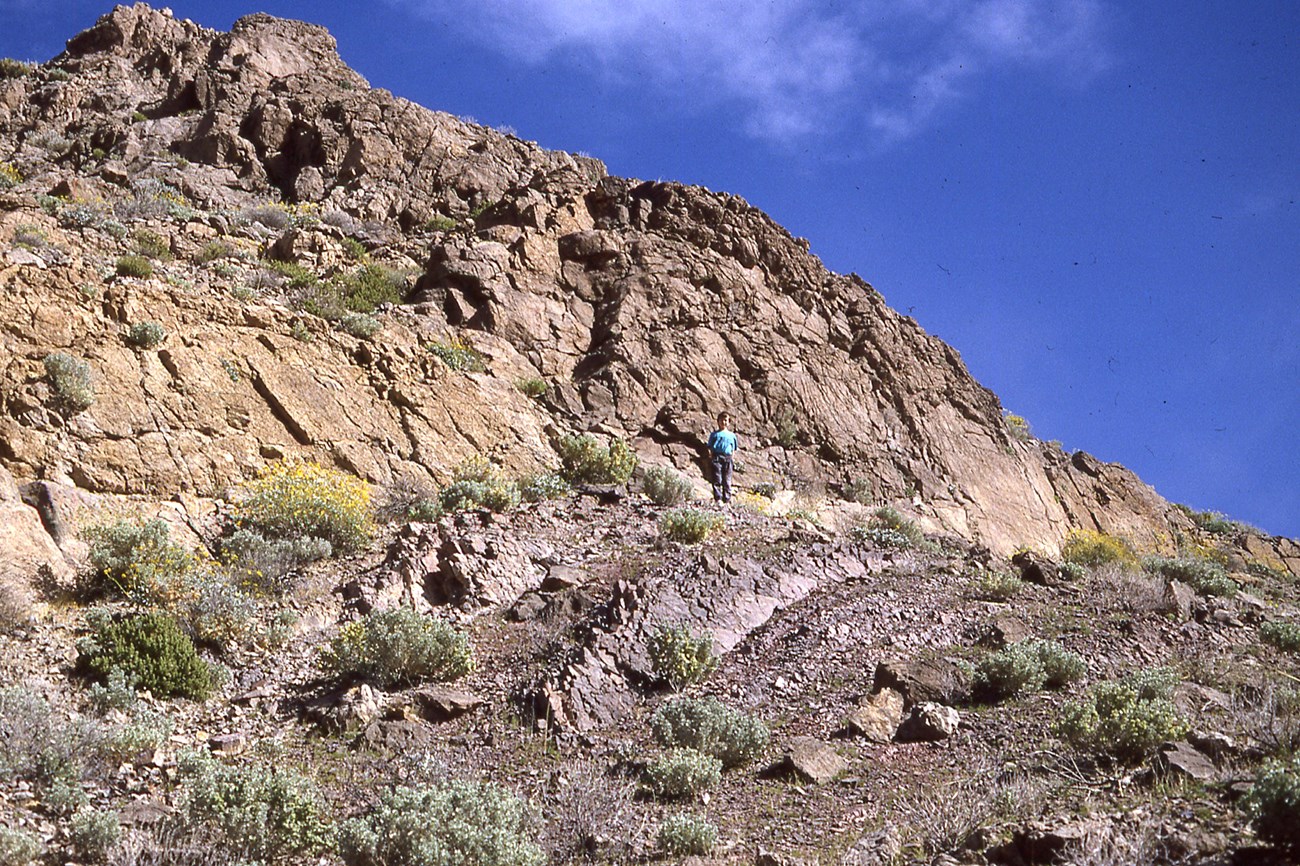 rocky hillside