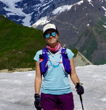jbaker WSE NPcrop Jen Baker at Wrangell-St. Elias