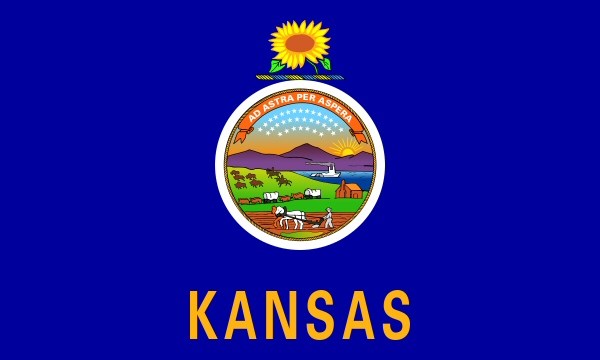 kansas flag State flag of Kansas