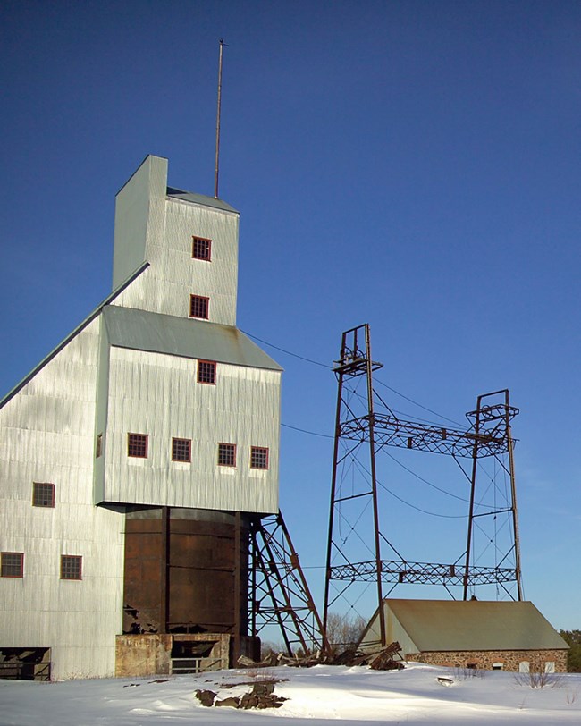 Quincy Mine hoist