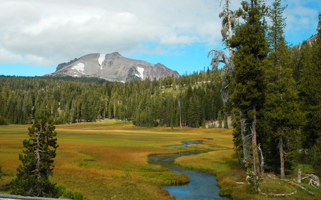 Scenic view in Lassen Volcanic NP