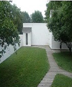 Lincoln Home backyard Lincoln Home backyard