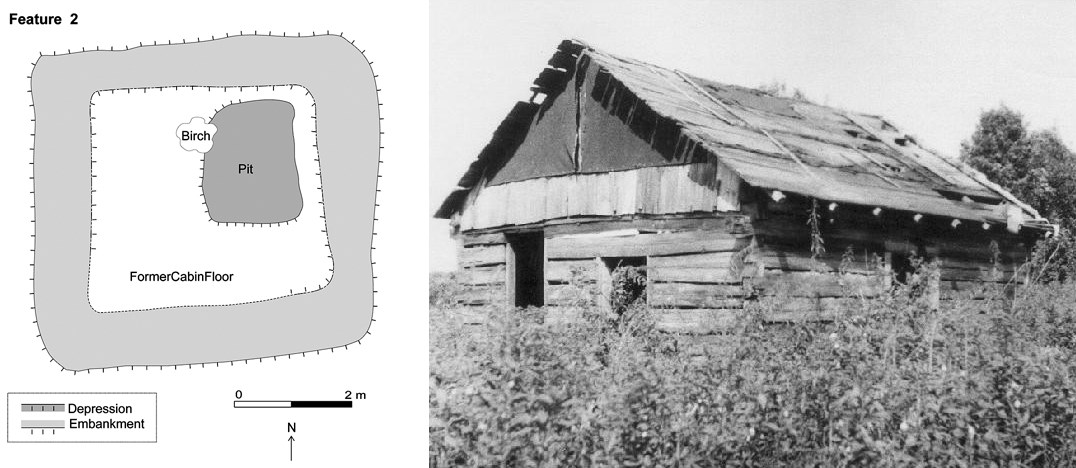 loghouse abandoned log house