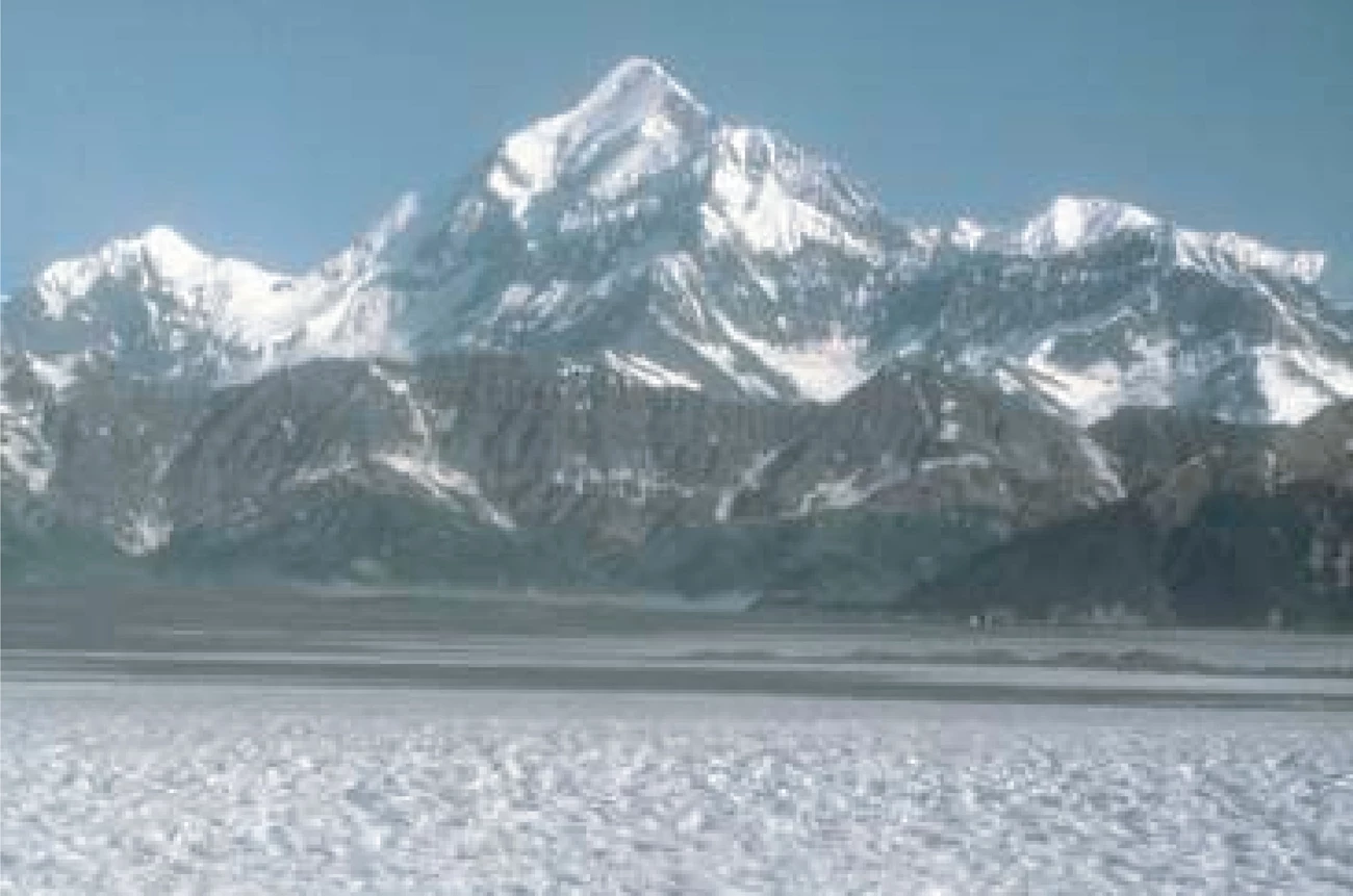 mount st. elias glaciated mountain