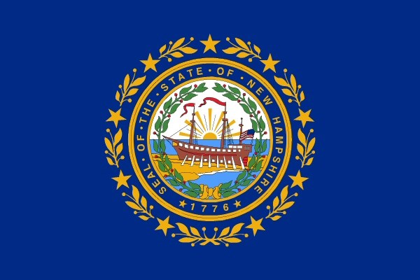 State flag of New Hampshire