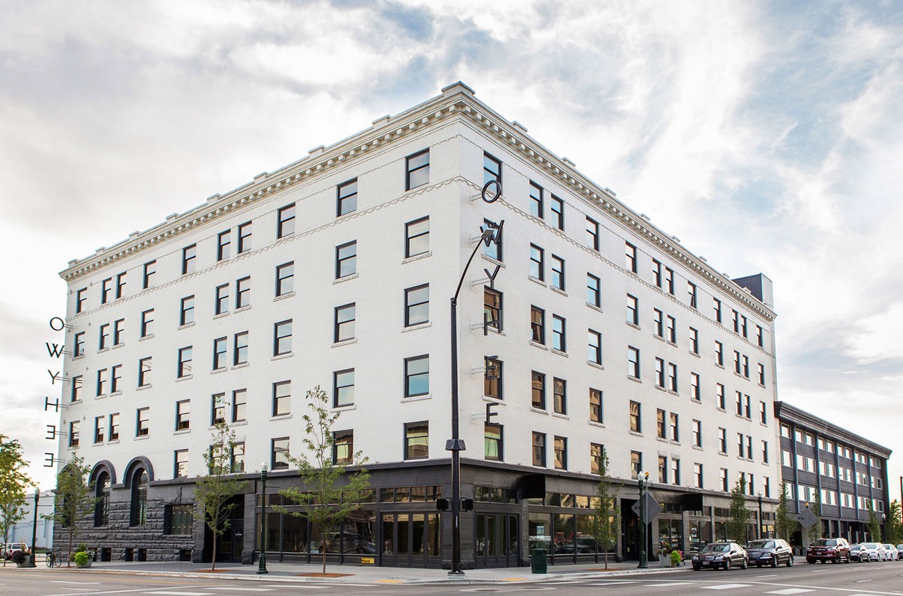 Renovated Owyhee corner view