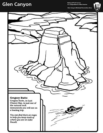 Canyon Coloring Pages For Kids