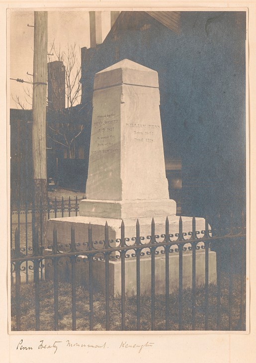 Penn Treaty Monument. Library of Congress