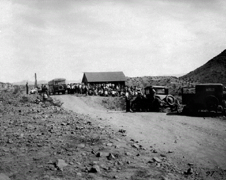 Men Seeking Work at Hoover Dam,August 1931. (Bureau of Reclamation; photographer unknown) Men Seeking Work at Hoover Dam,August 1931. (Bureau of Reclamation; photographer unknown)
