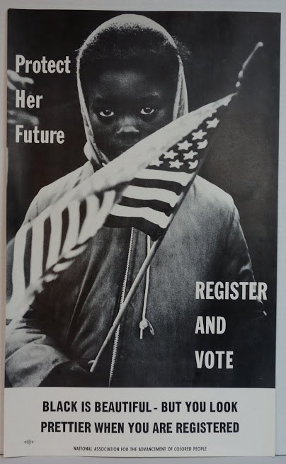 Poster reading: "Protect her future : Register and vote." Library of Congress, Posters: Yanker Poster Collection https://www.loc.gov/item/2016649203/ Poster reading: "Protect her future : Register and vote." Library of Congress, Posters: Yanker Poster Collection https://www.loc.gov/item/2016649203/