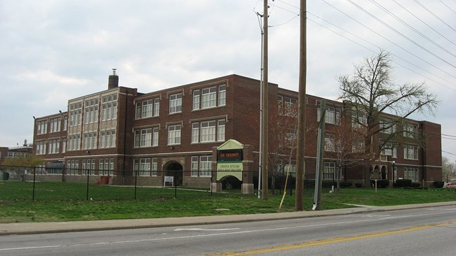 publicdomainCrispus_Attucks_High_School Crispus Attucks High, by Nyttend Public Domain