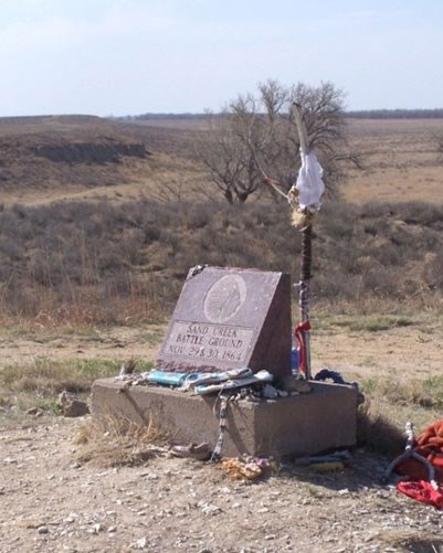 stone monument on the plains