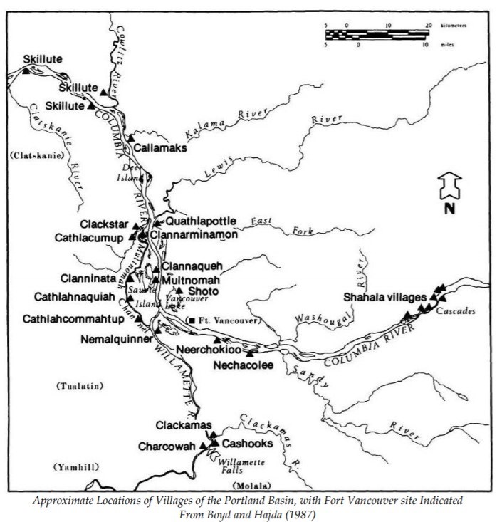 Map showing approximate locations of major archaoelogical traditions in