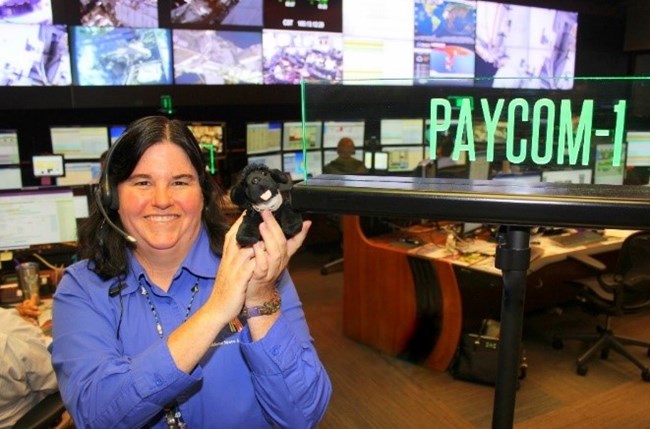 sit stay science two dog with payload communication manager
