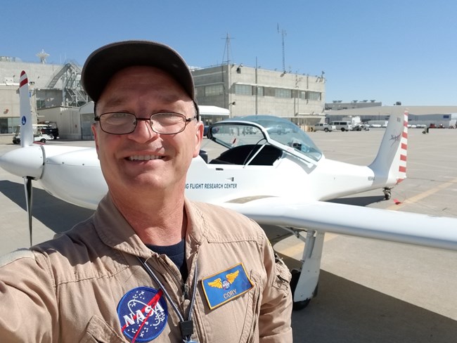 pilot near aircraft