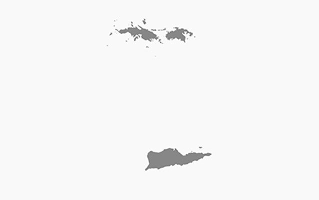 united states virgin islands US Virgin Islands map colored grey