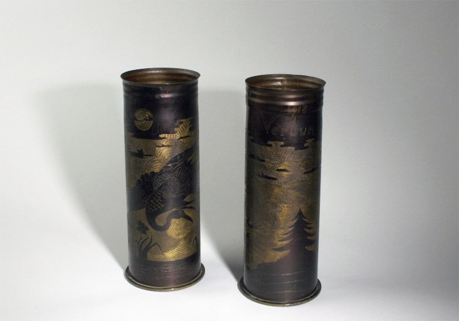 Vases Trench Art Vases
