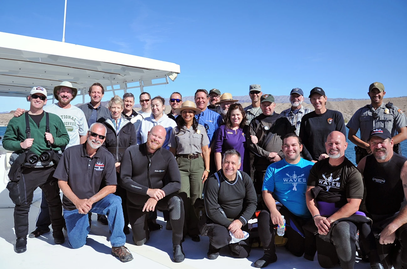 WAVES Project Partners group poses for photo