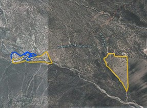 Aerial imagery from Google Earth.