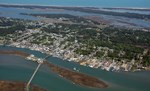 Aerial view of Chincoteague Island. 20 kb