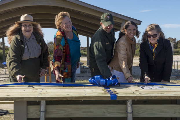 ASIS thanks AIA Assateague Island National Seashore Thanks Assateague Island Alliance at Ribbon Cutting