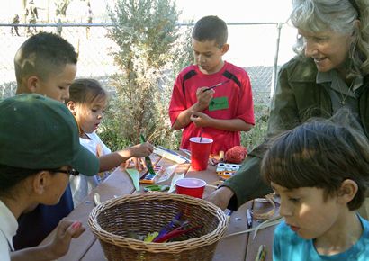 Children in Junior Ranger Camp