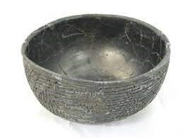 Aztec black pottery