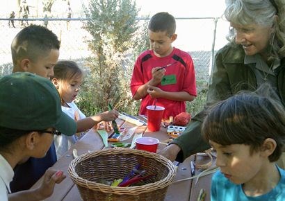 Children in Junior Ranger Camp