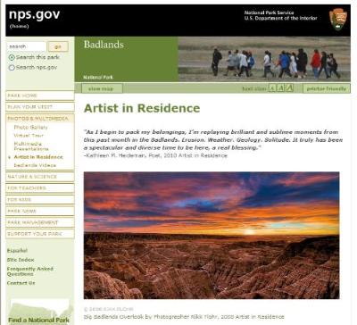 Artist in Residence Online Gallery
