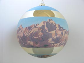 Badlands ornament designed by former Artist in Residence Charlie Lyon