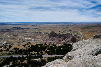 View from Cliff Shelf Nature Trail