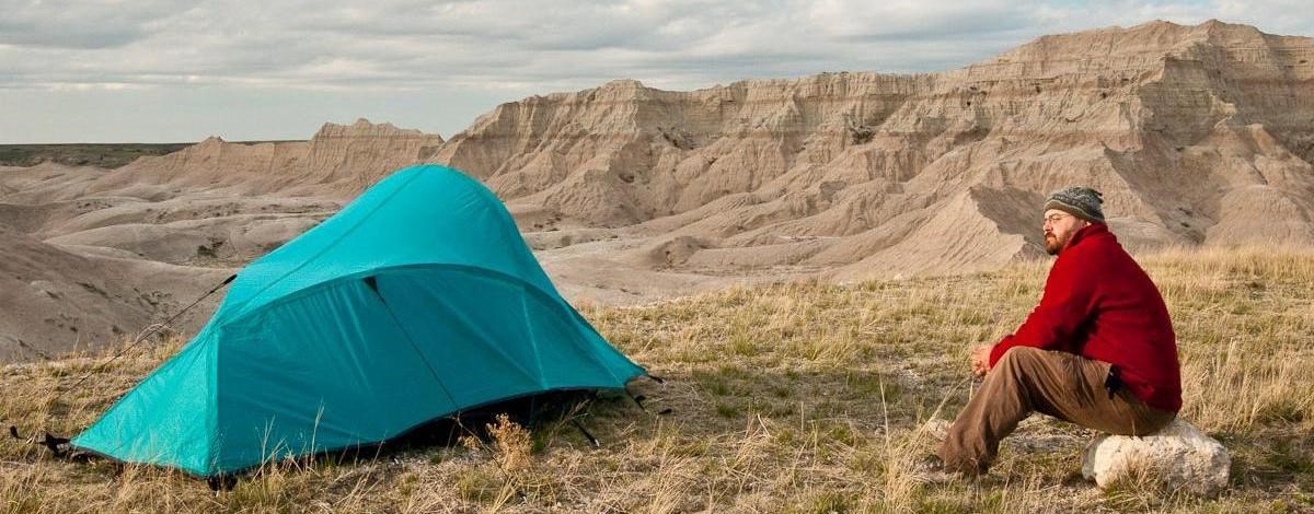 Camping in the Badlands by Photographer Carl Johnson, 2009 Artist in Residence Camping in the Badlands by Photographer Carl Johnson, 2009 Artist in Residence
