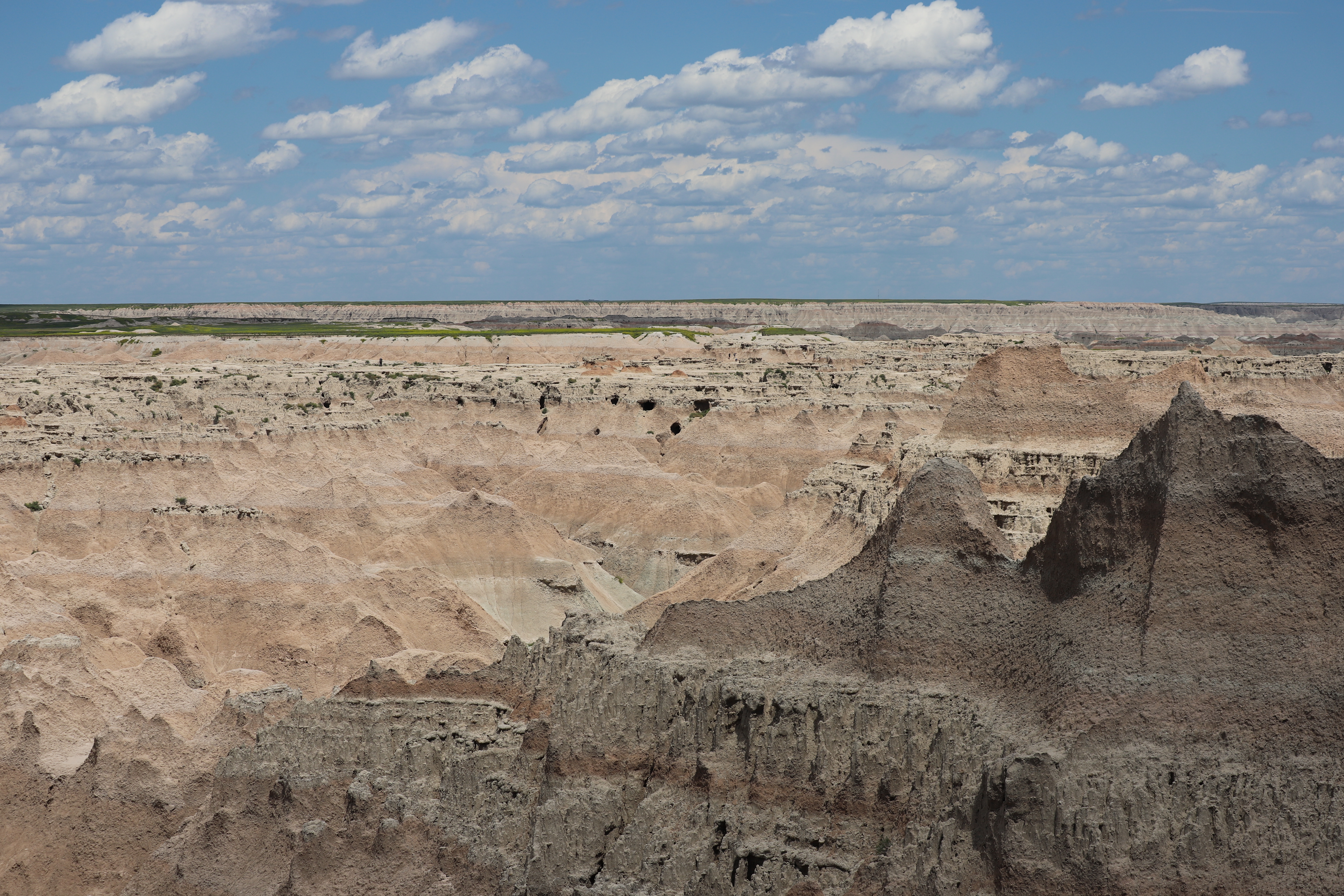 Hiking in Badlands - Badlands National Park (U.S. National Park