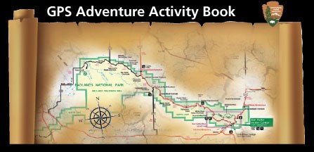 Cover page of GPS Adventure Activity Book Cover page of GPS Adventure Activity Book