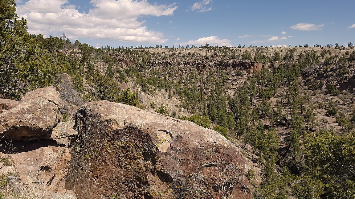 End of Burnt Mesa