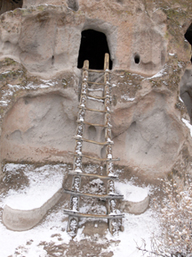 cavate with ladder cavate with ladder