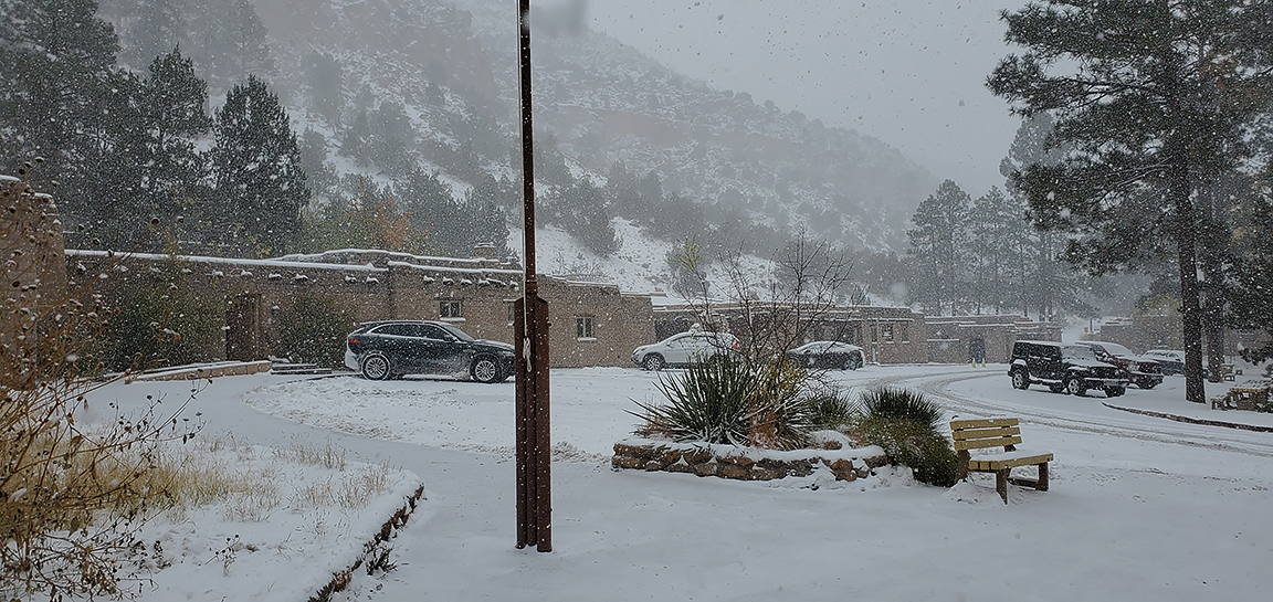 snow day frijoles canyon snow day frijoles canyon