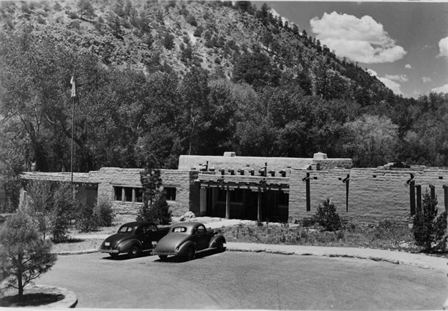 Bandelier visitor center - 1930's