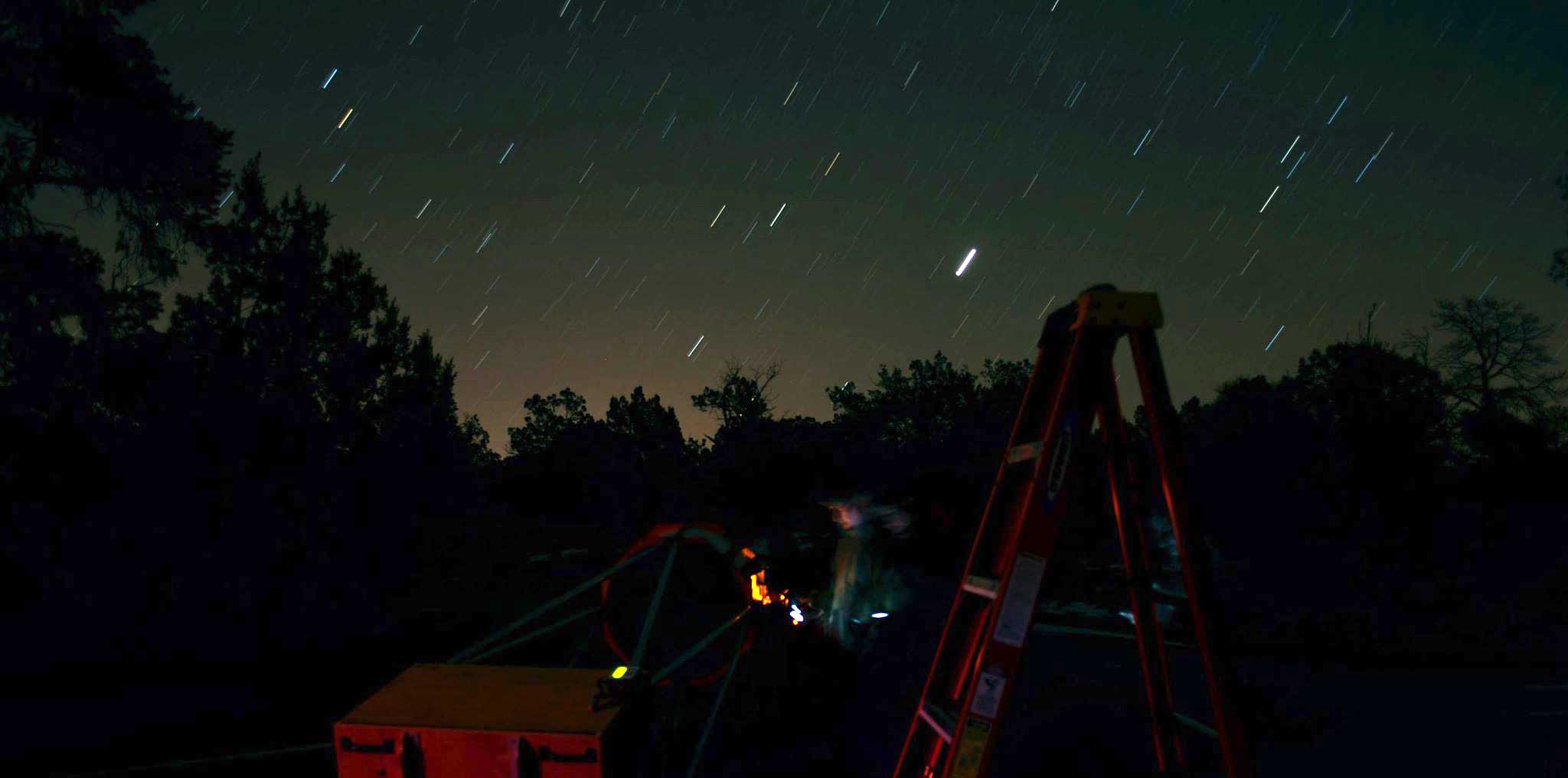 TelescopeStarTrails TelescopeStarTrails