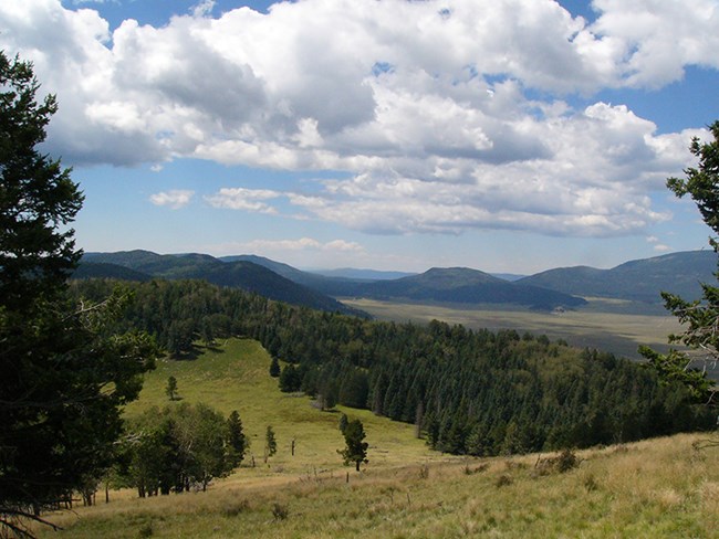 Cerro Grande saddle